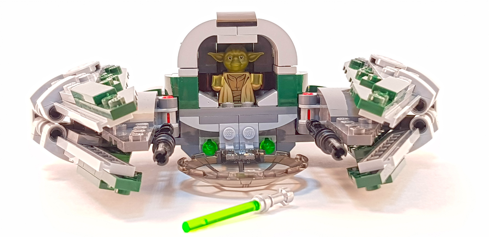 Review of Lego Star Wars (75168) YODA'S JEDI STARFIGHTER - My, Lego, Constructor, Yoda, Lego star wars, , Overview, Longpost