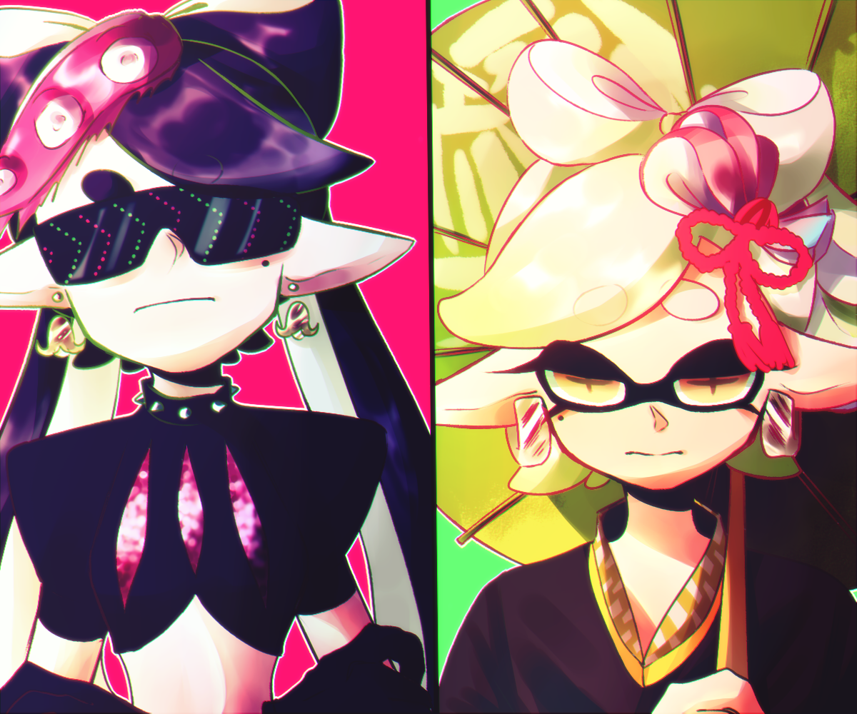 Story Mode - Splatoon, Woomy, Squid Sisters, Инклинги, Арт