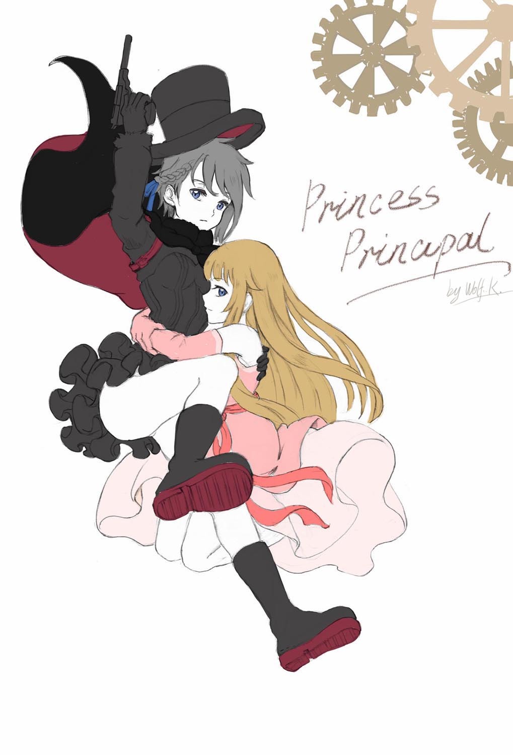 Princess Principal - Princess Principal, Anime art, Anime, Longpost