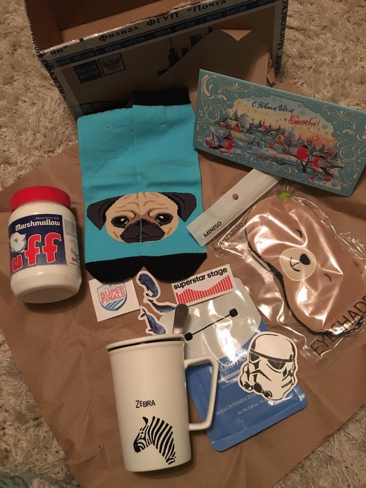 Surprise from Santa Claus from Sofrino - , Father Frost, Secret Santa, Longpost, Gift exchange