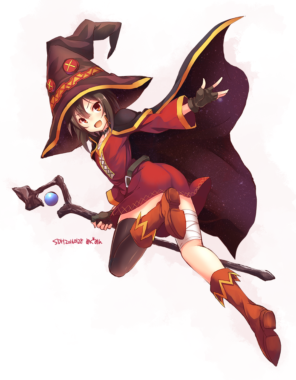 Megumin - Anime art, Anime, Konosuba, Megumin