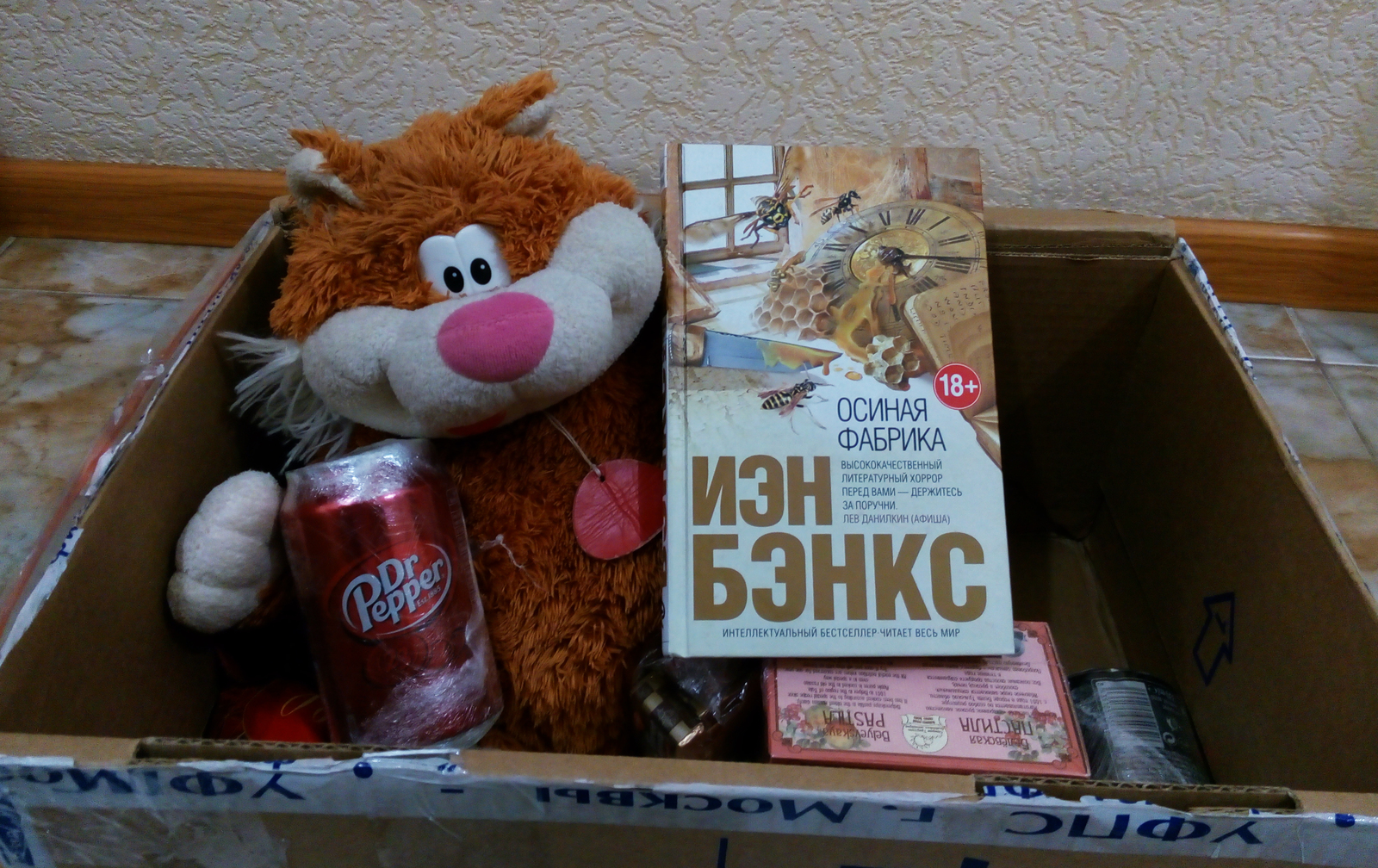 Thanks Secret Santa. A gift from Moscow to Kharkov. - My, New Year, Secret Santa, New Year's gift exchange, Gift exchange, Presents, Exchange, Longpost, Gratitude, 