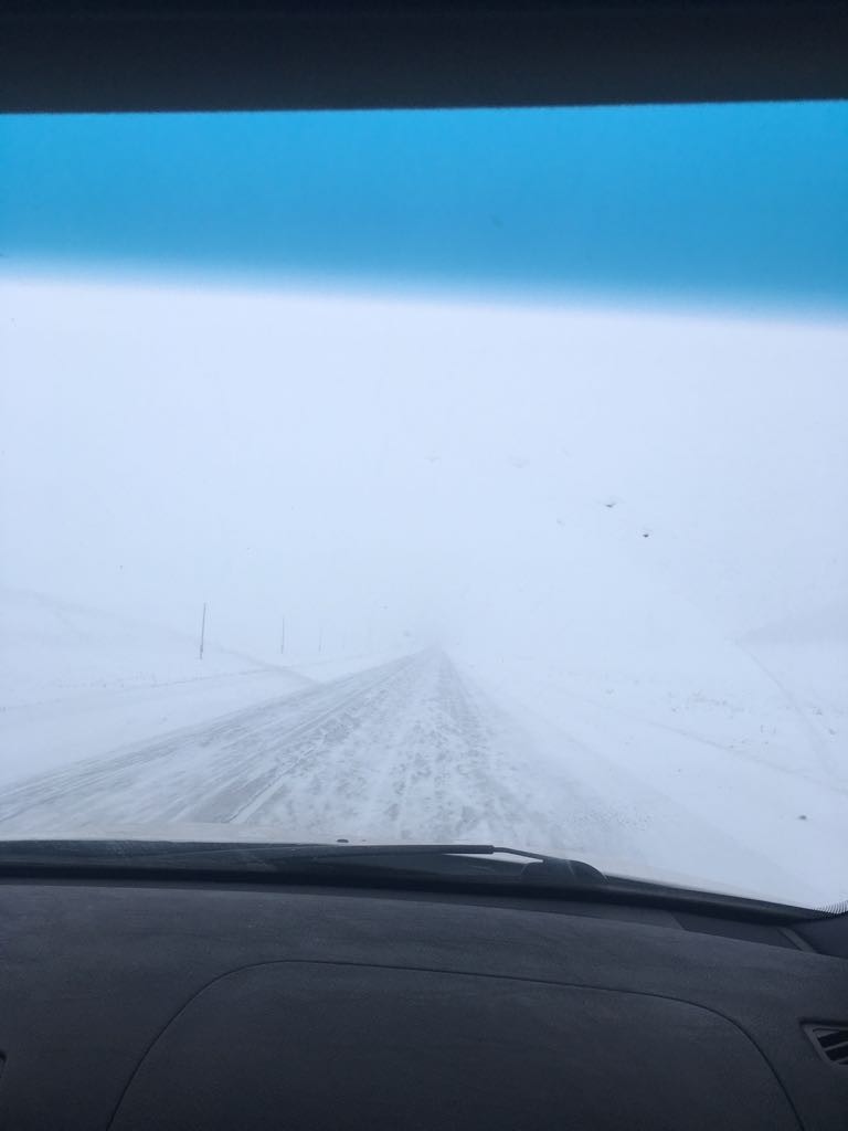 Here is such a road Ulan-Ude-Goryachinsk. - My, Snow, Road, Longpost