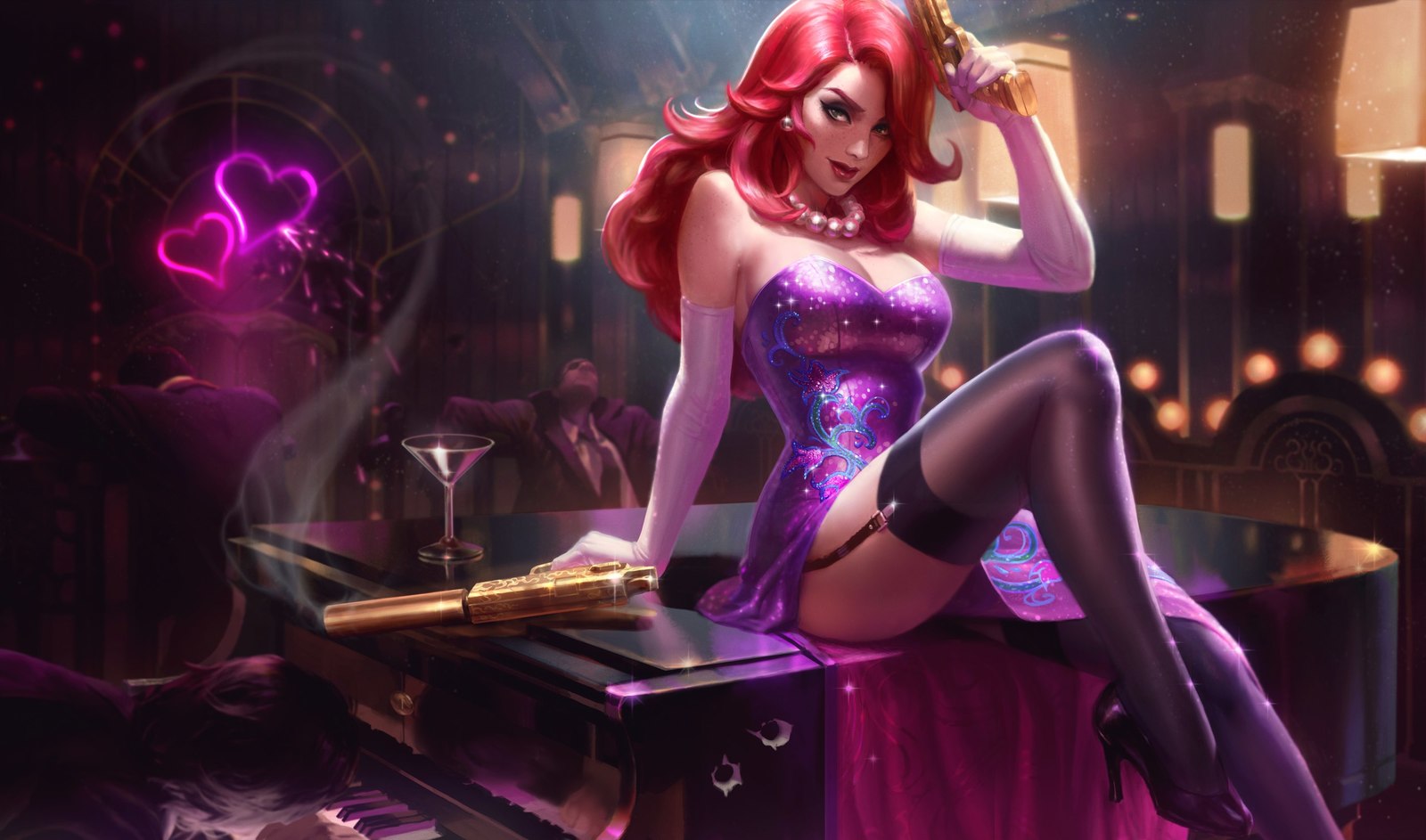 Updated Miss Fortune Splash Art - League of legends, Splash Art, Miss fortune, Longpost, Art