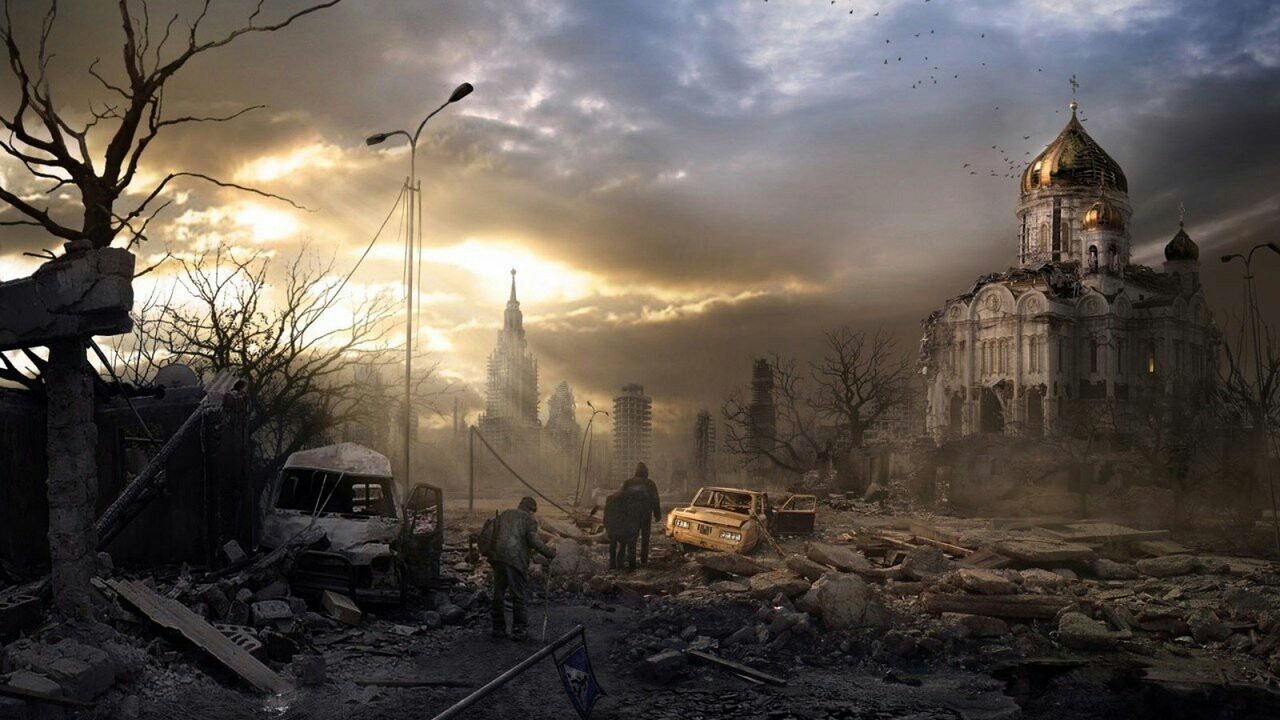 Atmospheric post-apocalyptic landscapes - Images, Landscape, Apocalypse, Longpost