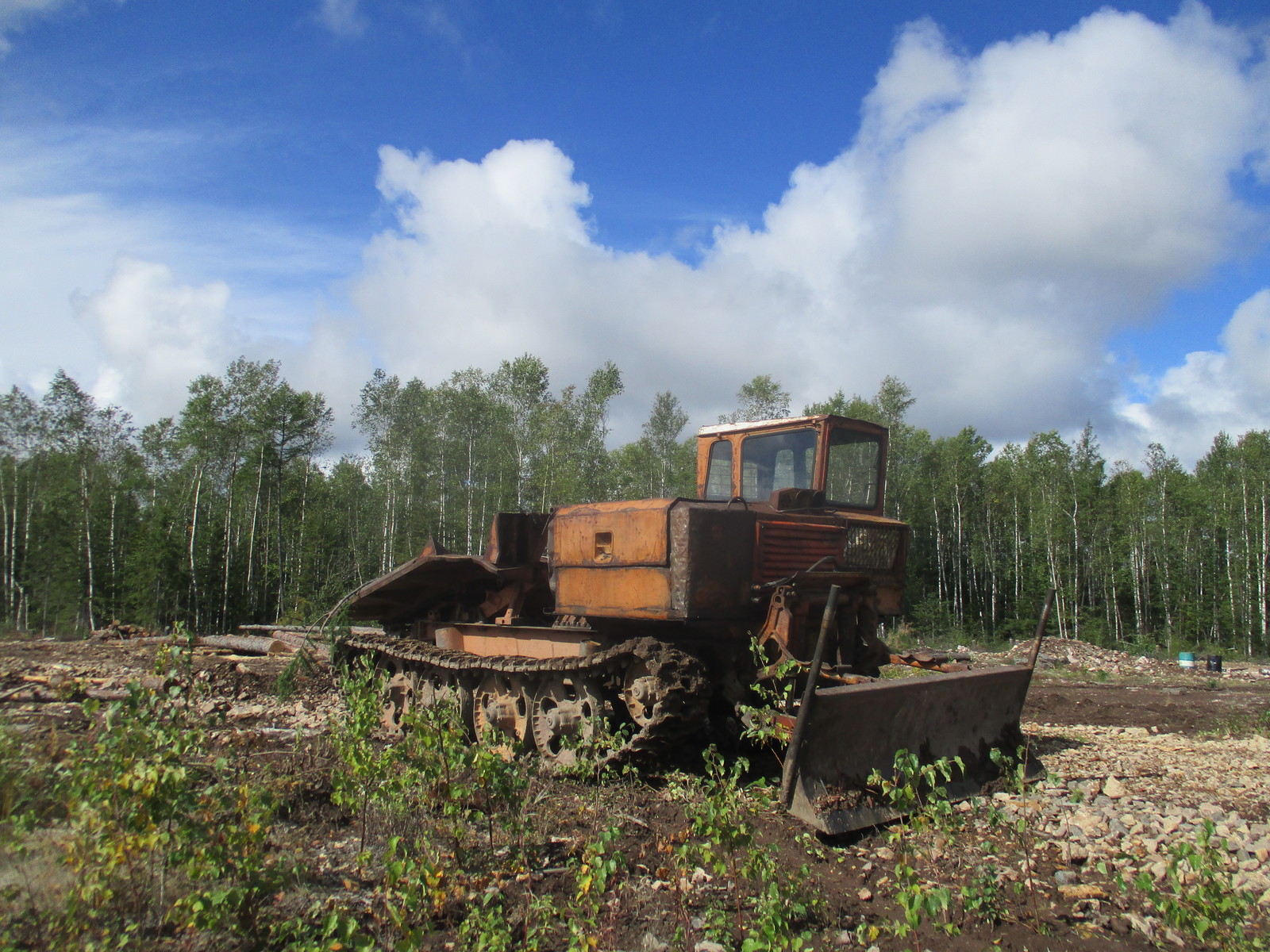 Technique at the gold deposit. - My, Field, BelAZ, Technics, Gold, Caterpillar, Longpost, My