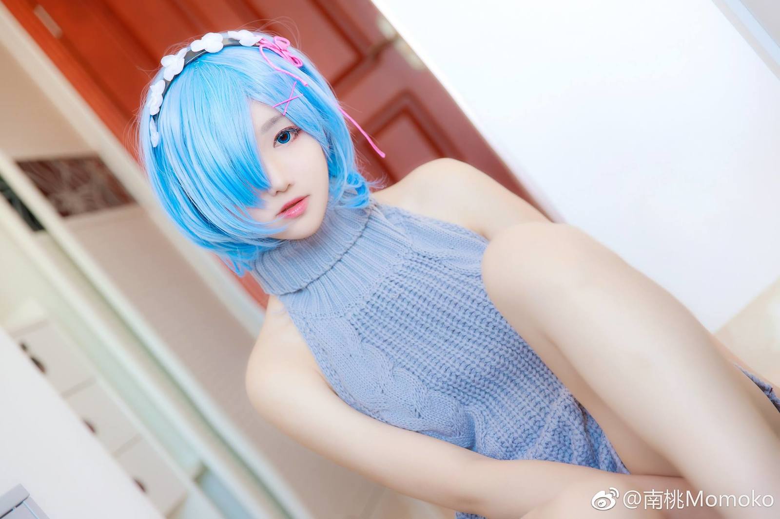 ReZero - Rem - Cosplay, Anime, Rem, Re: Zero Kara, Virgin killer sweater, Longpost, Rem (Re: Zero Kara)