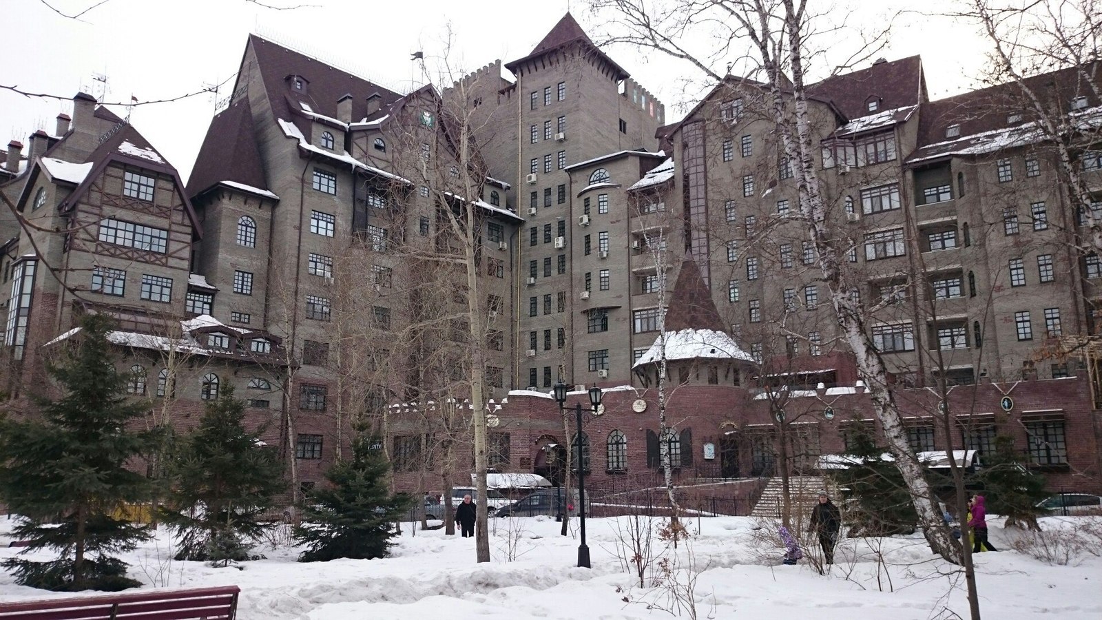 Tyumen Castle:3 - My, Tyumen, Landscape, The photo, Lock, Winter