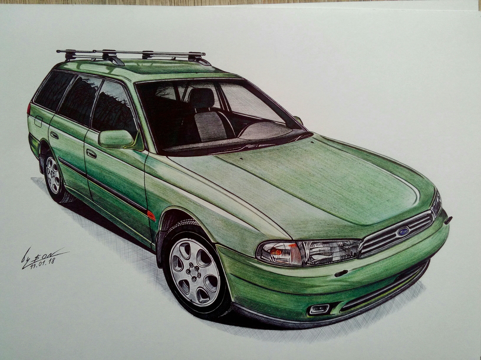 Subaru legacy b3 wagon | Пикабу