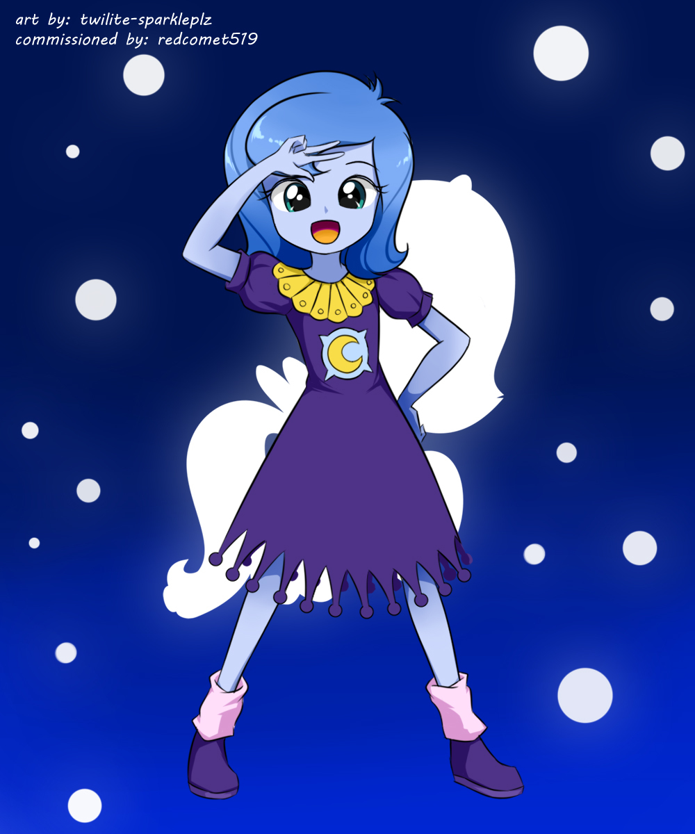 Moon Power - My little pony, Equestria girls, Woona