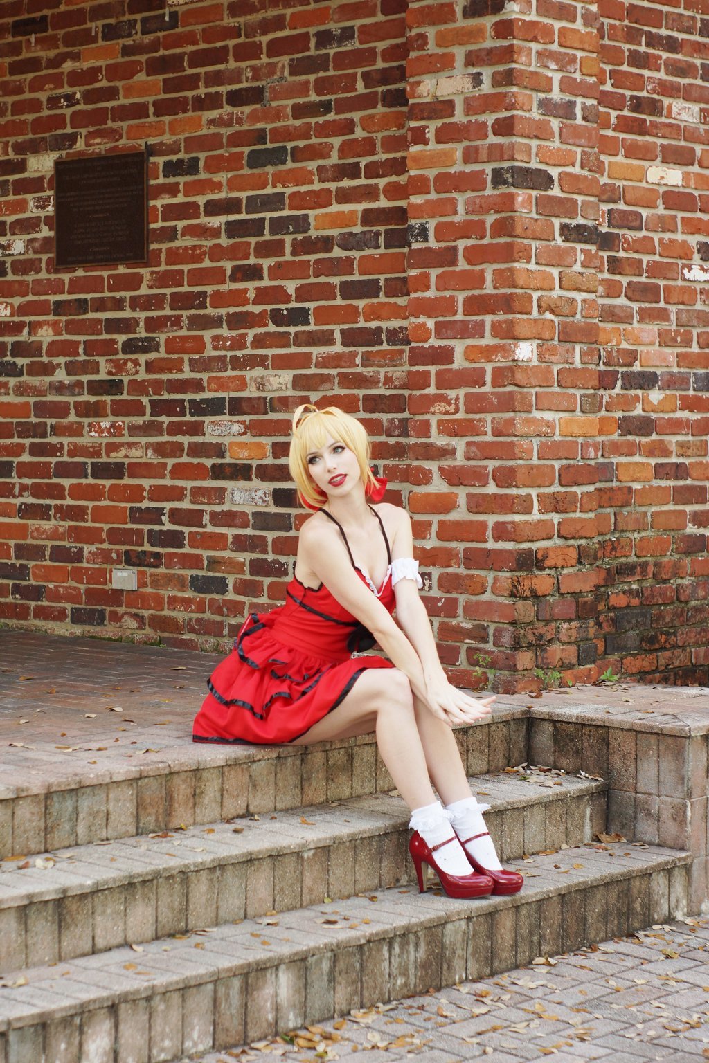 Ruffle Nero! - Fate-Extra, Nero Claudius, Аниме, Косплей, Megancoffey, Красивая девушка, Длиннопост