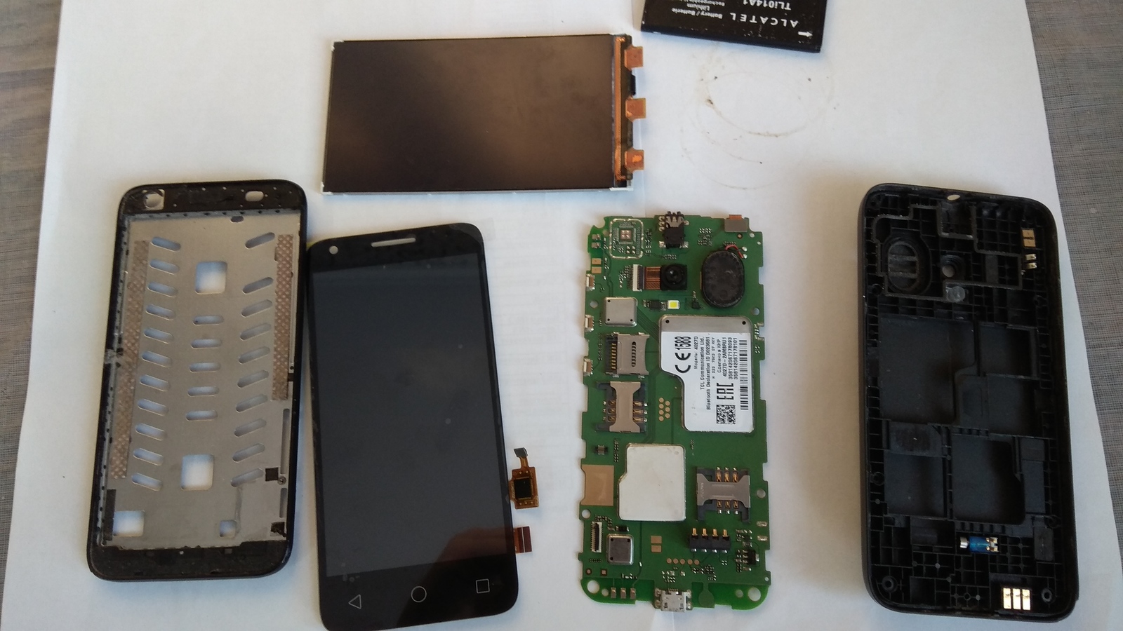 Need help repairing Alcatel 4027d smartphone - My, Repairers Community, Repair of equipment, Alcatel, Touchscreen, 