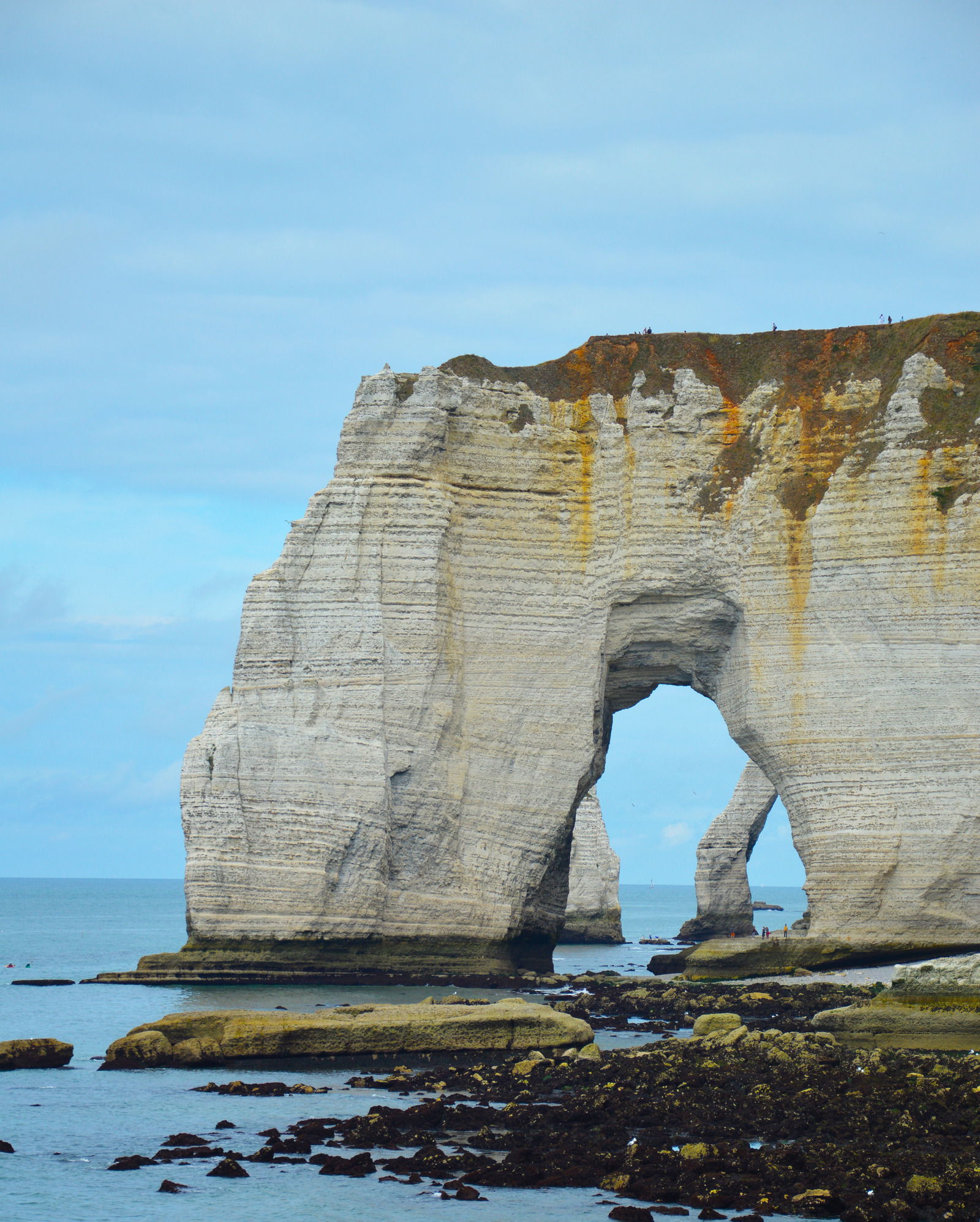 Alabaster coast of Northern Normandy - My, Etretat, The photo, Sea, The rocks, Shore, Upper Normandy, Travels, Longpost