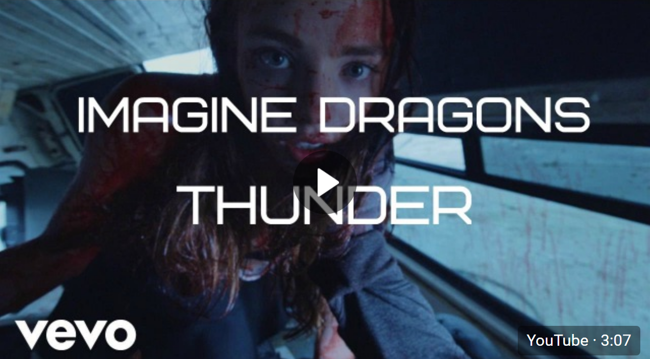 Help me find the clip. - My, imagine Dragons, Thunder, Vevo