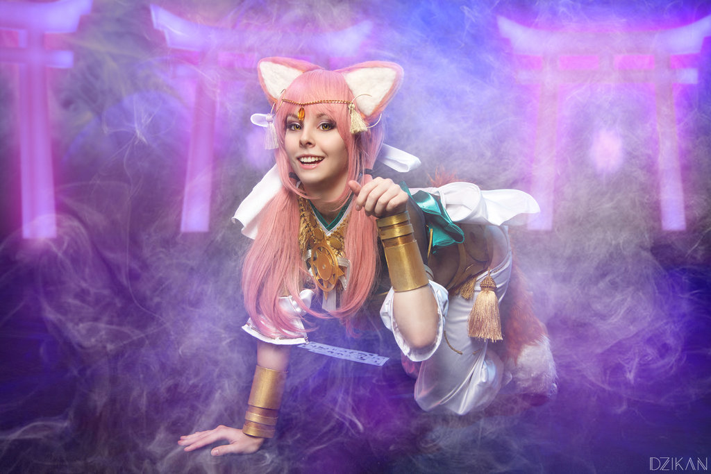 Valentine Tamamo (Goddess form)! - Disharmonica, , Cosplay, Fate-Extra, Anime, Beautiful girl, Longpost