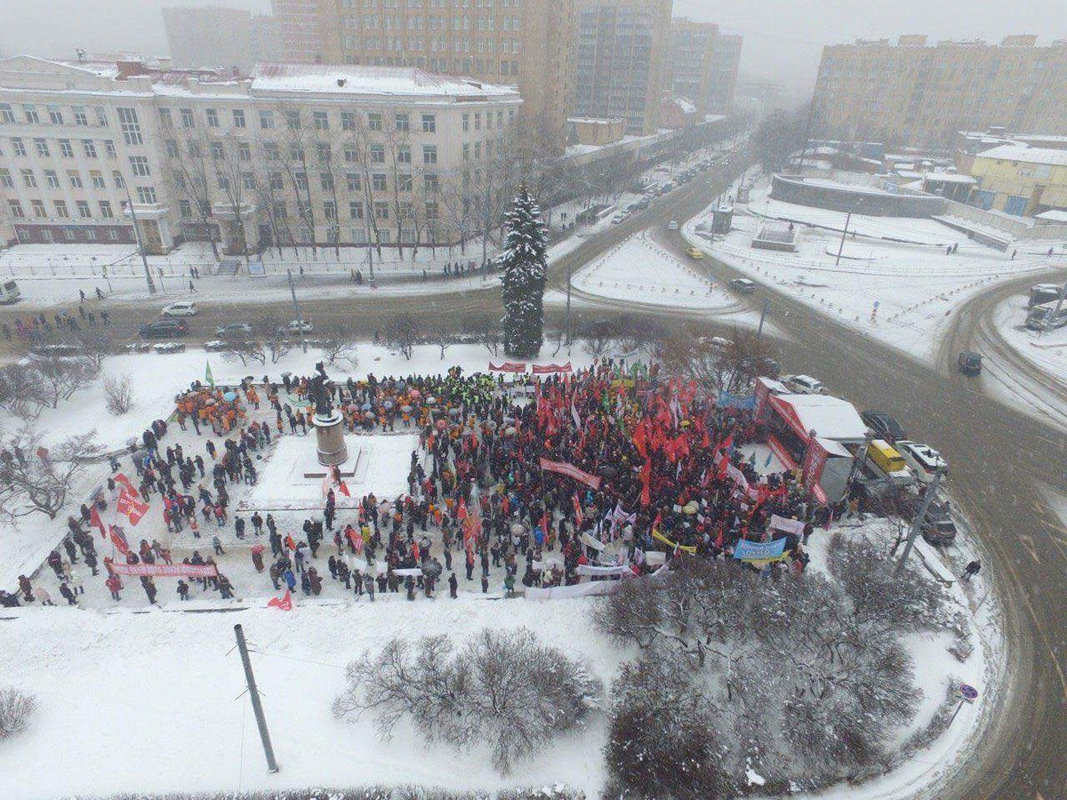 Митинг Грудинина в Москве. Ну хоть Лёхе не так обидно. - Павел Грудинин, Политика, Митинг, Москва