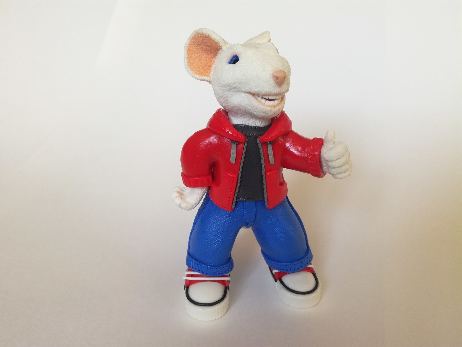 Mouse Little Stuart - My, Stuart Little, Little mouse, Figurines, Polymer clay, Mouse, Collectible figurines, Longpost