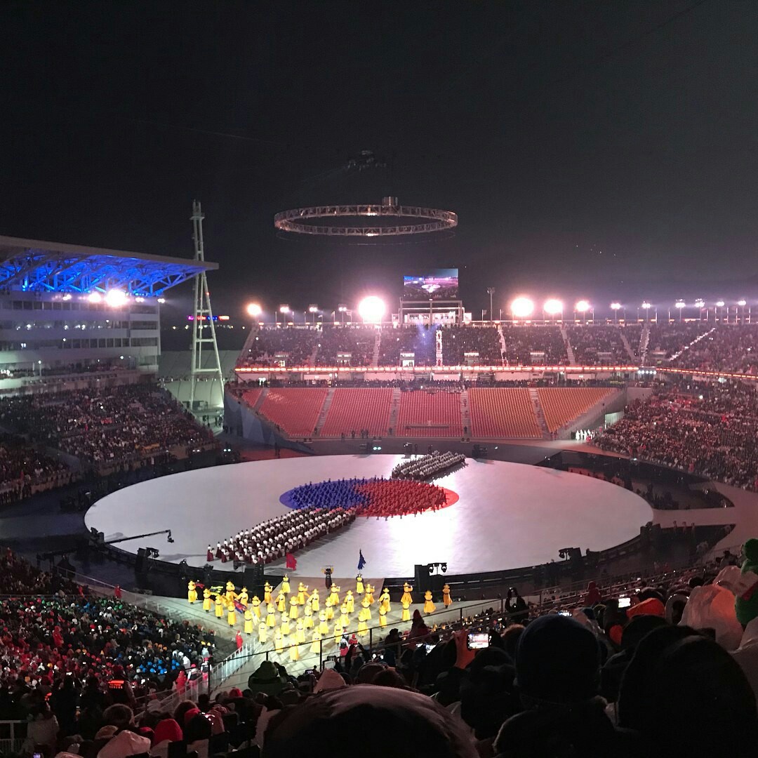 Where we are not. - Olympiad, Olympic Games, Opening, Pyeongchang