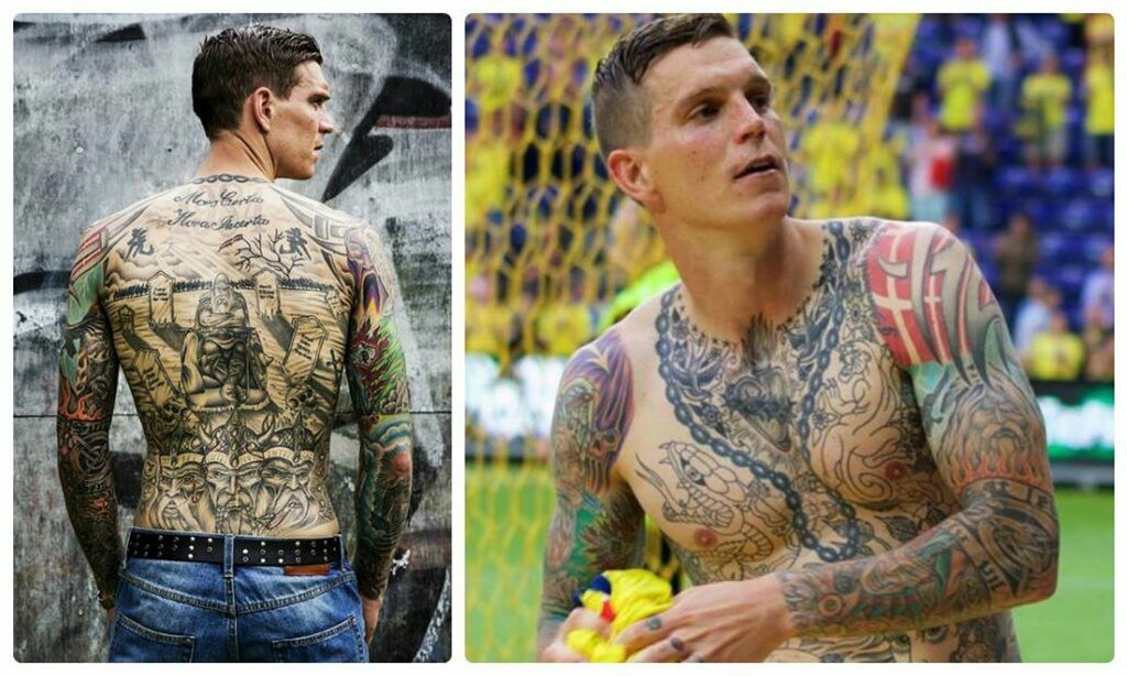 Татуировки и футбол