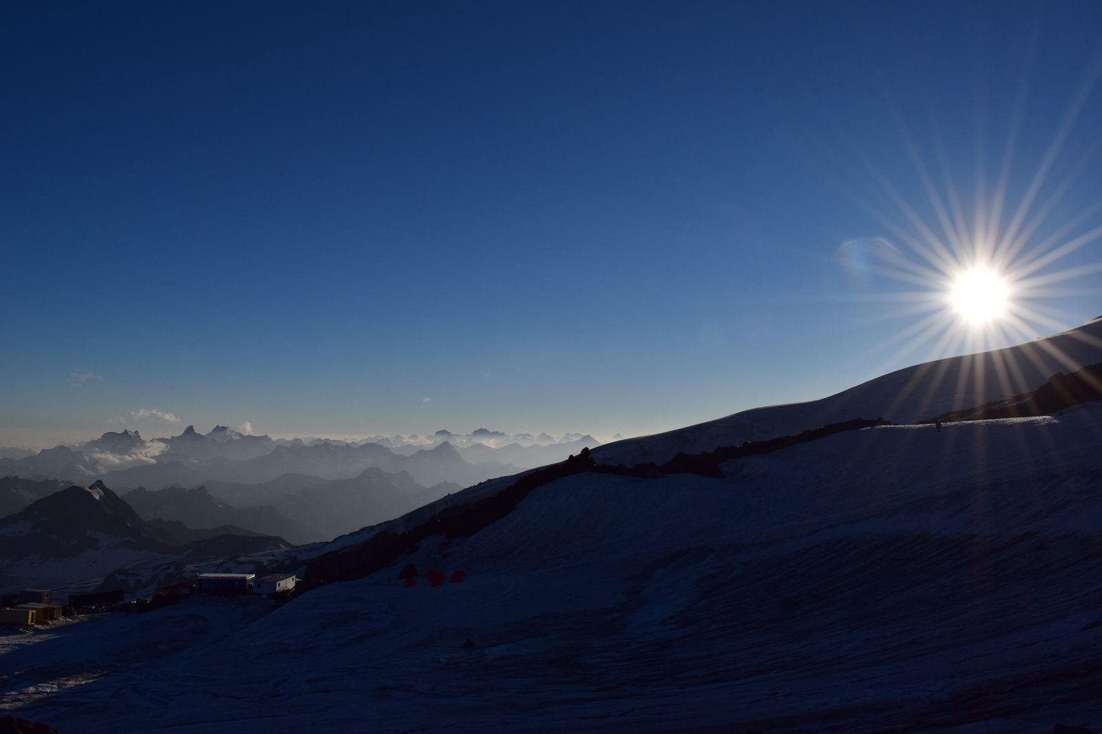 And everything is calm on Elbrus! - My, Elbrus, Adyr-Su Gorge, , , , The mountains, , Silence, Longpost