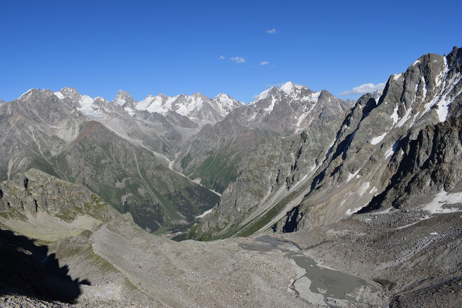 And everything is calm on Elbrus! - My, Elbrus, Adyr-Su Gorge, , , , The mountains, , Silence, Longpost