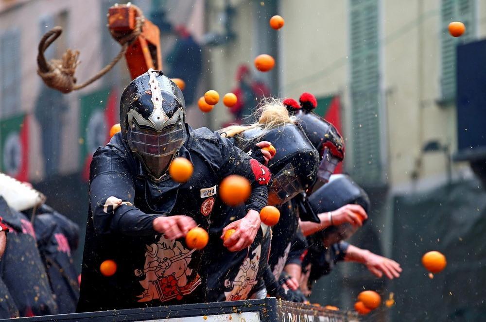 Orange fights in Piedmont - Piedmont, Italy, Orange, Folk fun, Longpost