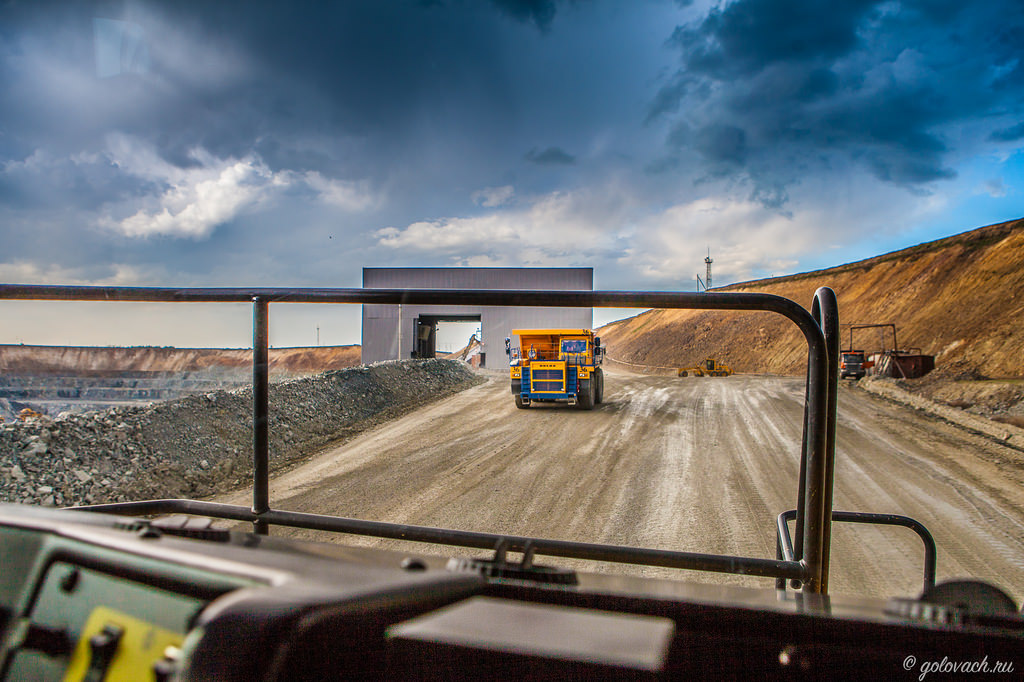 Gigantor. Mining dump truck Komatsu 730E. Test Drive. - Test Drive, Report, Dump truck, Komatsu, Longpost