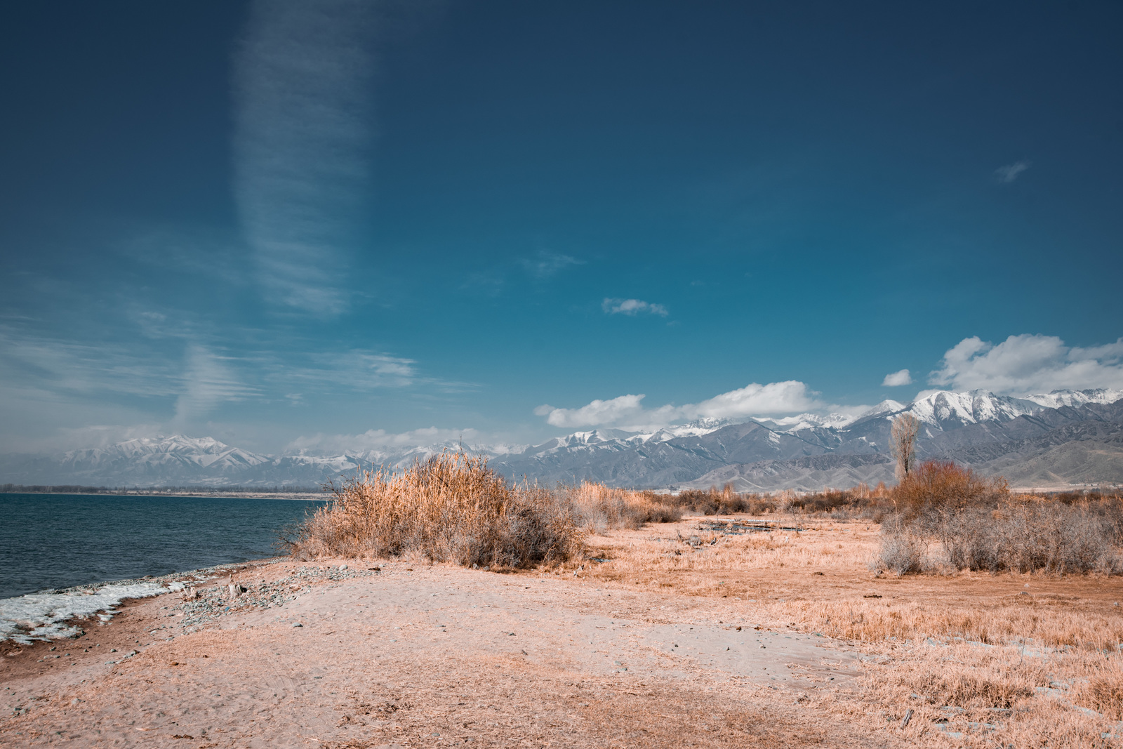 Trip to Kyrgyzstan - My, Kyrgyzstan, Issyk-Kul, Landscape, The mountains, Winter, middle Asia, Travels, Longpost