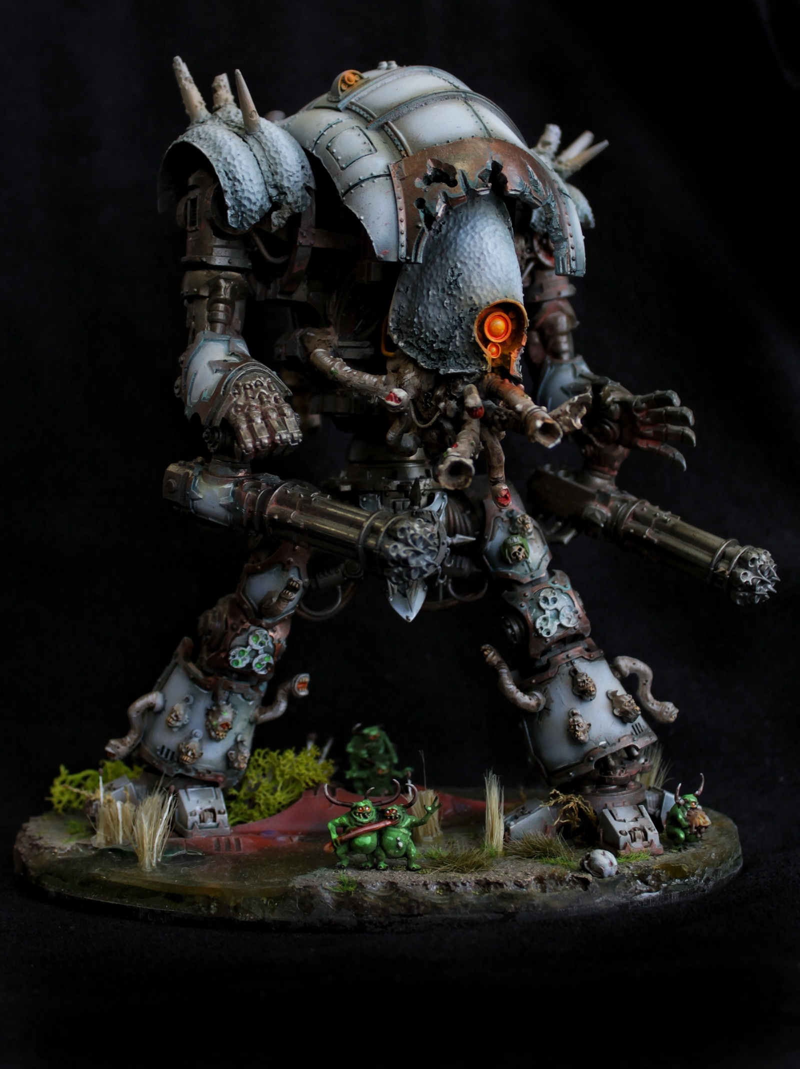 Nurgle Imperial Knight. - My, Warhammer, Warhammer 40k, , Wh40k, Nurgle