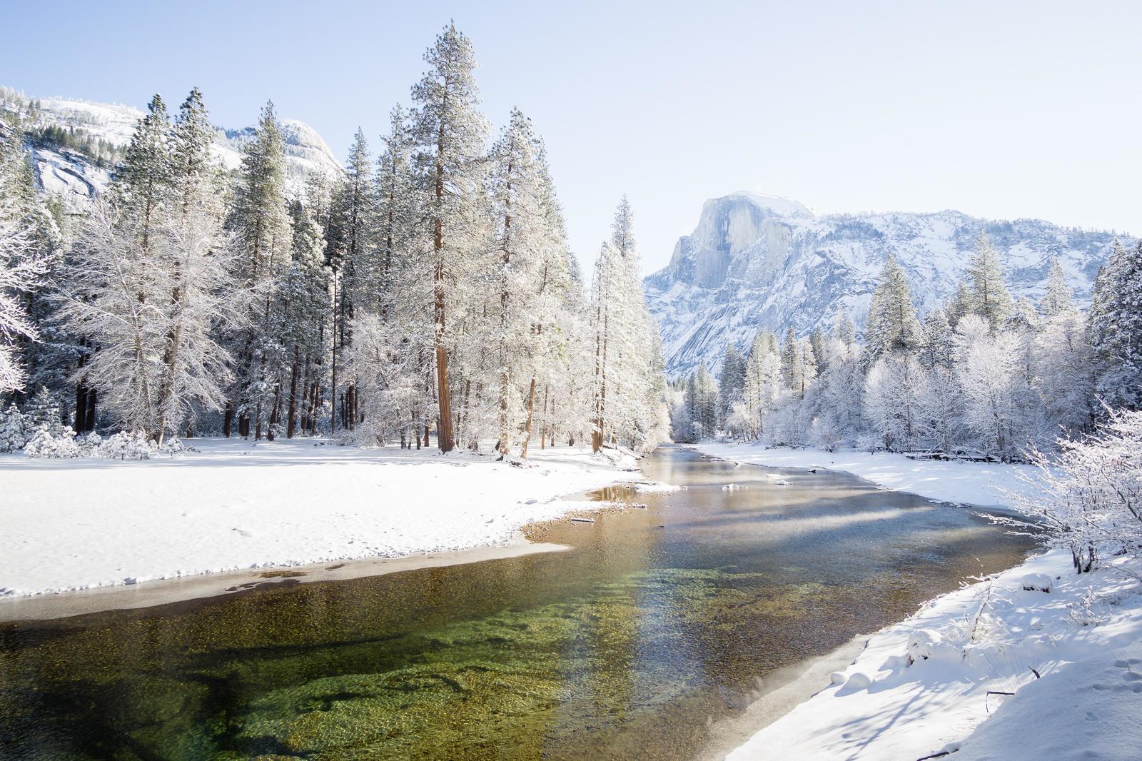 Yosemite National Park, California - National park, Snow, The mountains, Reddit, Sky, Winter