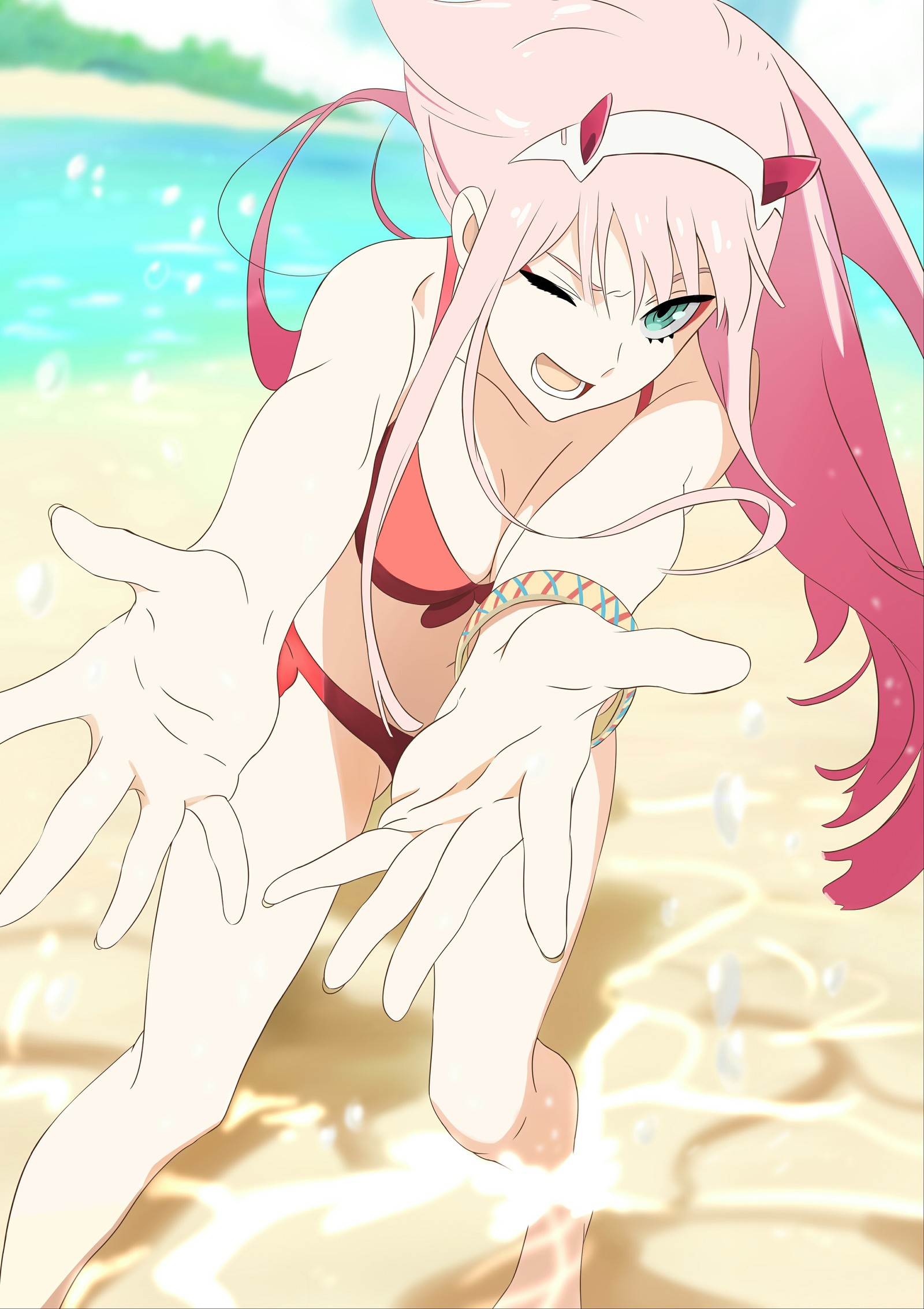 DARLING in the FRANXX - Anime, Anime art, Darling in the Franxx, Zero two