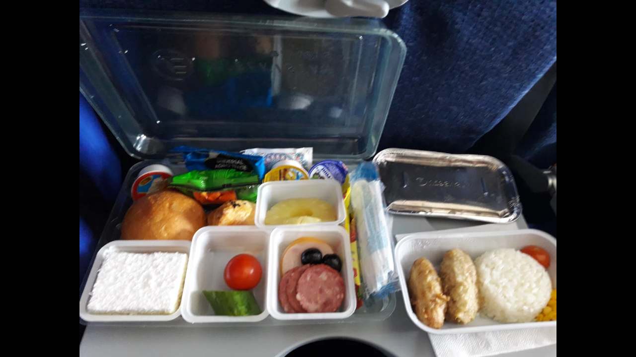 About air lunches - My, Food, Aviation