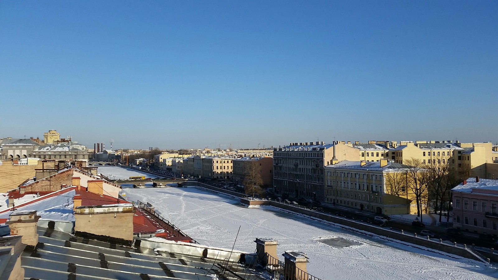 Spring Peter! - My, Saint Petersburg, View, Embankment