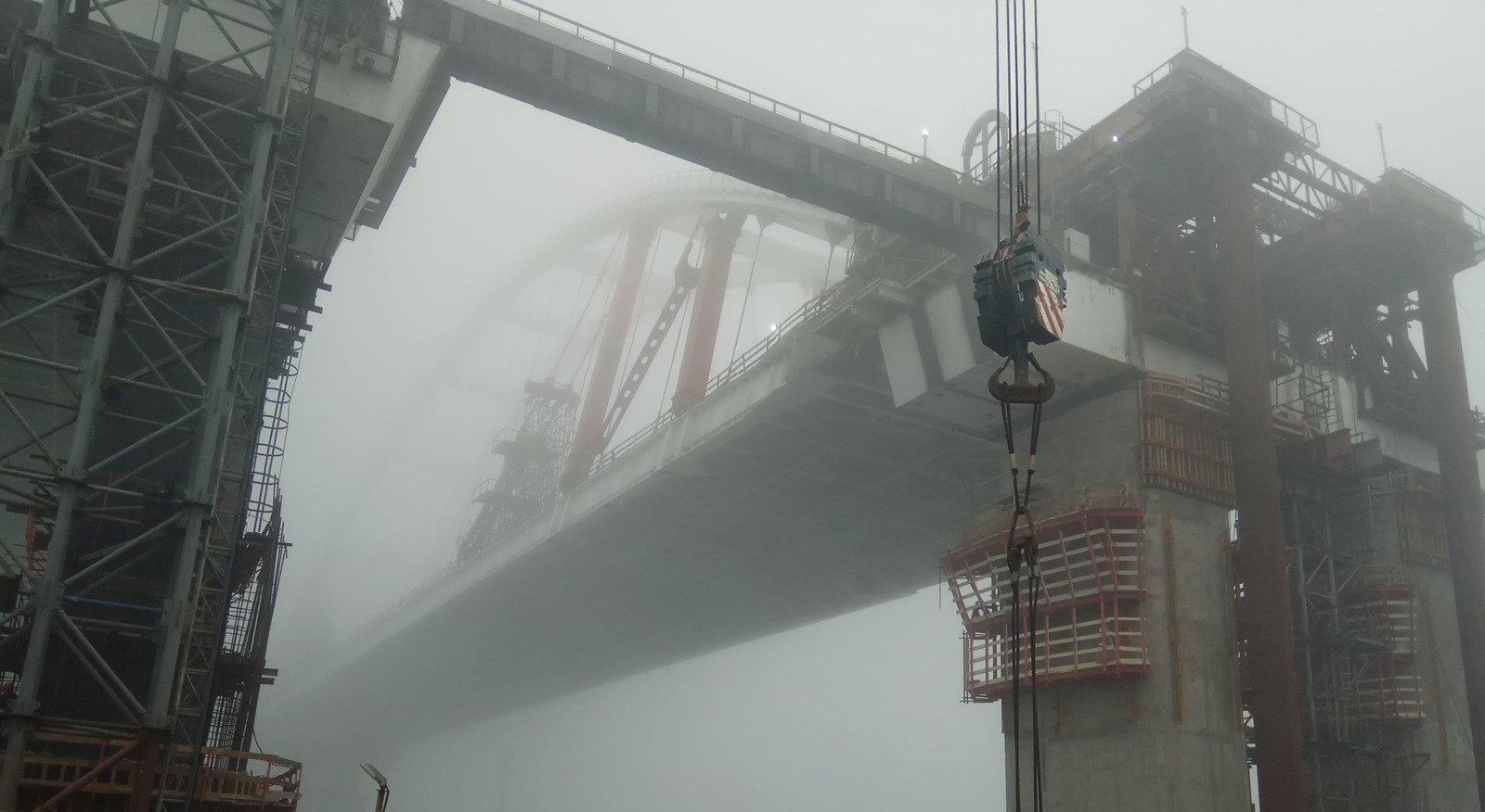 Some atmospheric photos of the Kerch bridge - My, Kerch bridge, Building, The photo, Longpost, Crimean bridge