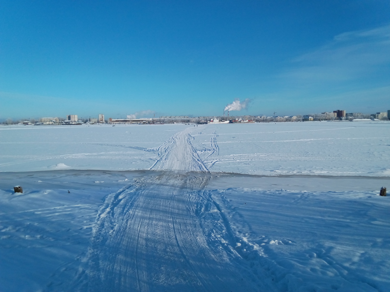 People, go for a walk! - My, A bike, River, Winter, Longpost