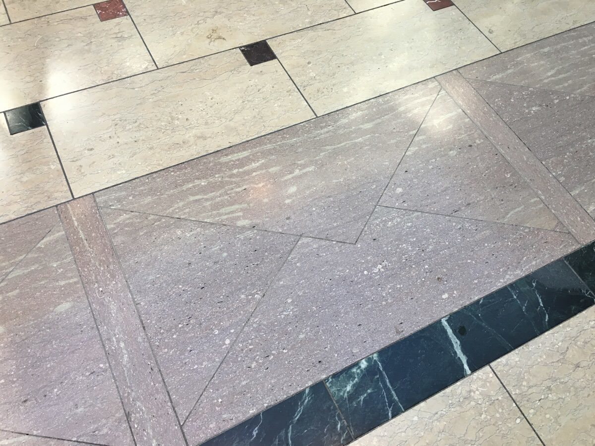 Tiles at the National Postal Museum - Museum, mail, Reddit, USA