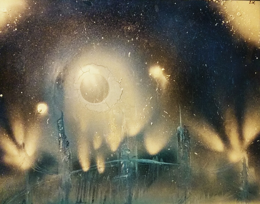 My space attempt, spray art. - My, Art, Space, Painting, Text