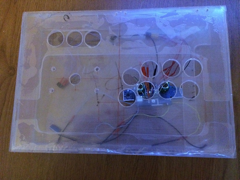 DIY arcade stick for PlayStation 4 - My, With your own hands, Playstation 4, Gamepad, Gamers, Soldering, Longpost