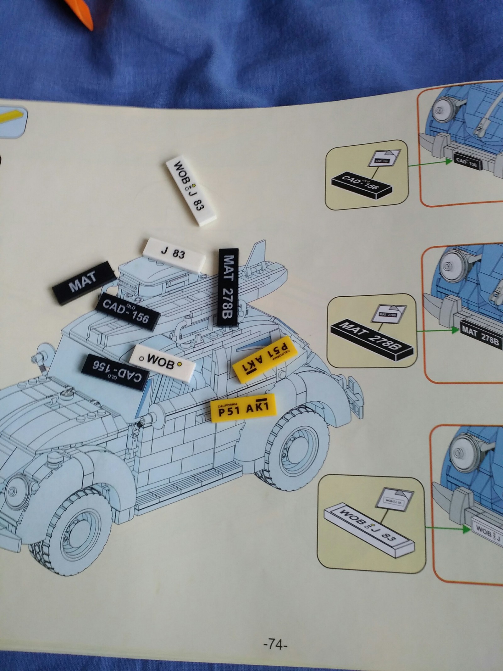 1167 pieces of joy :) - My, Lego, , Volkswagen Beetle, Longpost, Volkswagen beetle