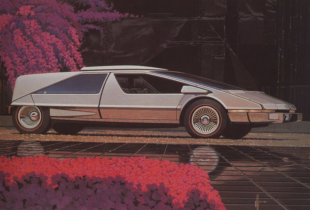 The best fantasy artists. Issue 1: Syd Mead - Art, Design, Retrofuturism, , Longpost, Fantasy