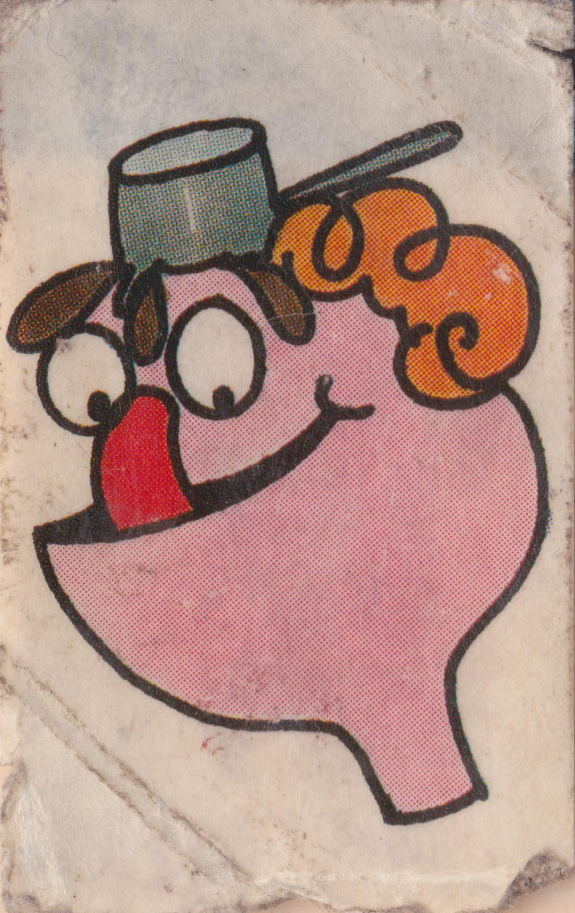 What character? Was bought pasted on an audio cassette at a flea market in the Czech Republic. - Did you know, What kind of character?, WhatIsThisThing, What's this?, Who is this?, Cartoons, Czechoslovakia, Czech