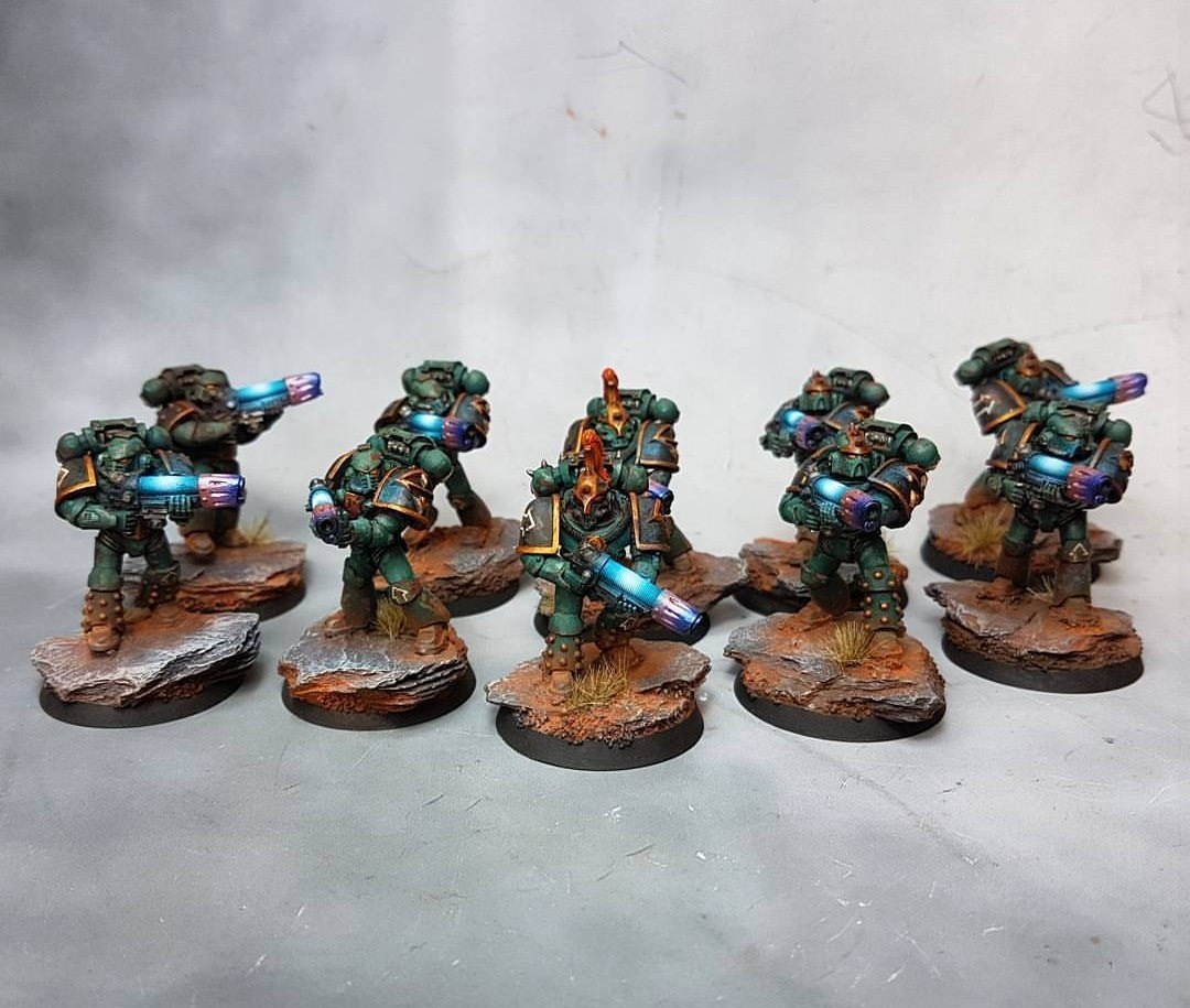 Brutal Chthonic warriors in your feed - Warhammer 40k, Sons of Horus, Adeptus Astartes, Wh miniatures, Longpost