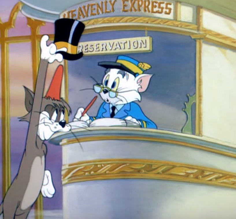 Cat Paradise by Metro-Goldwyn-Mayer - Tom and Jerry, GIF, , Sad humor, Longpost