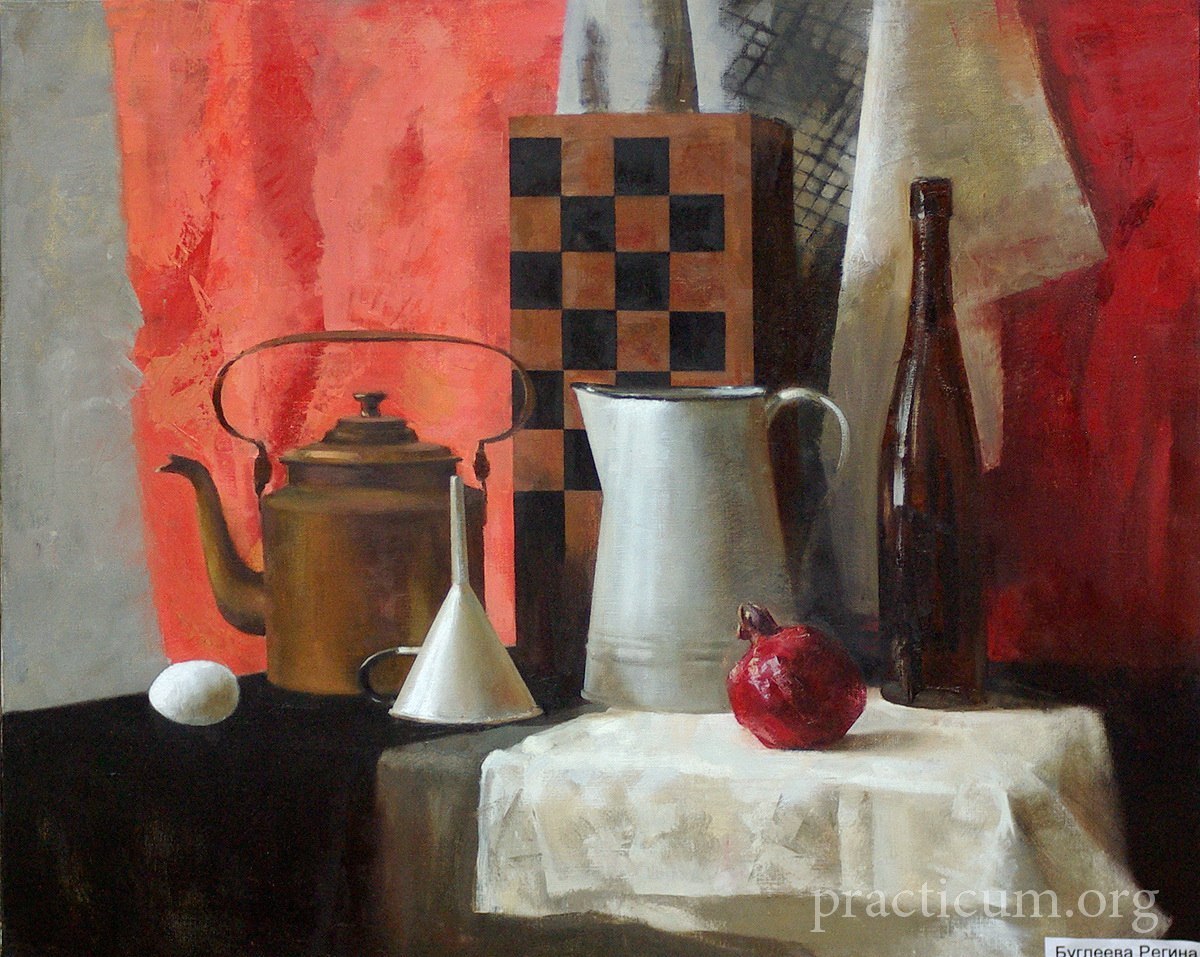 The work of the artist Regina Bugleeva. - Regina Bugleeva, Academy of Arts, Art, Creation, Painting, Still life