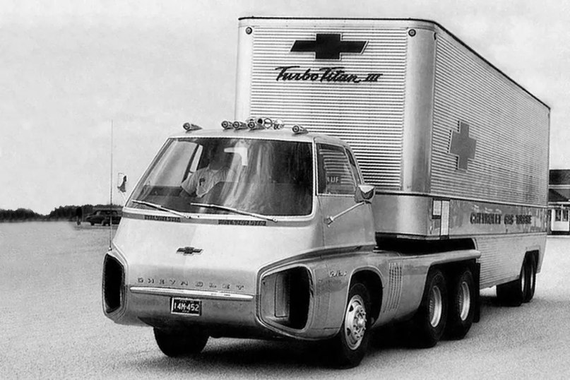 Forgotten concept: Chevrolet Turbo Titan III with a gas turbine engine - Truck, Auto, Longpost, Interesting, Chevrolet