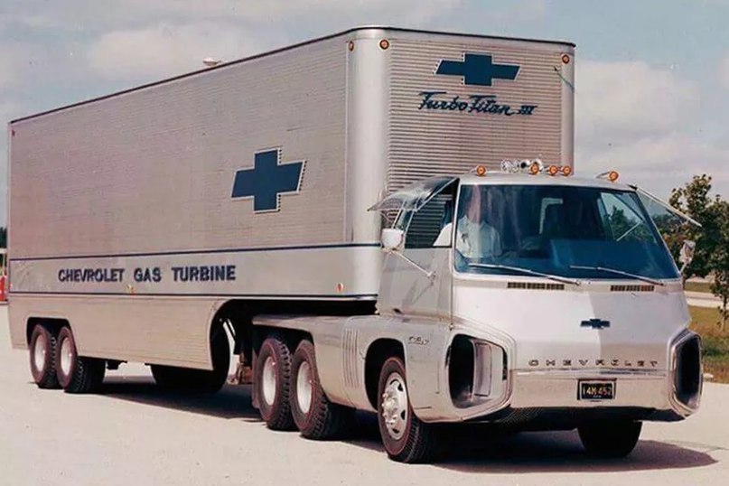 Forgotten concept: Chevrolet Turbo Titan III with a gas turbine engine - Truck, Auto, Longpost, Interesting, Chevrolet