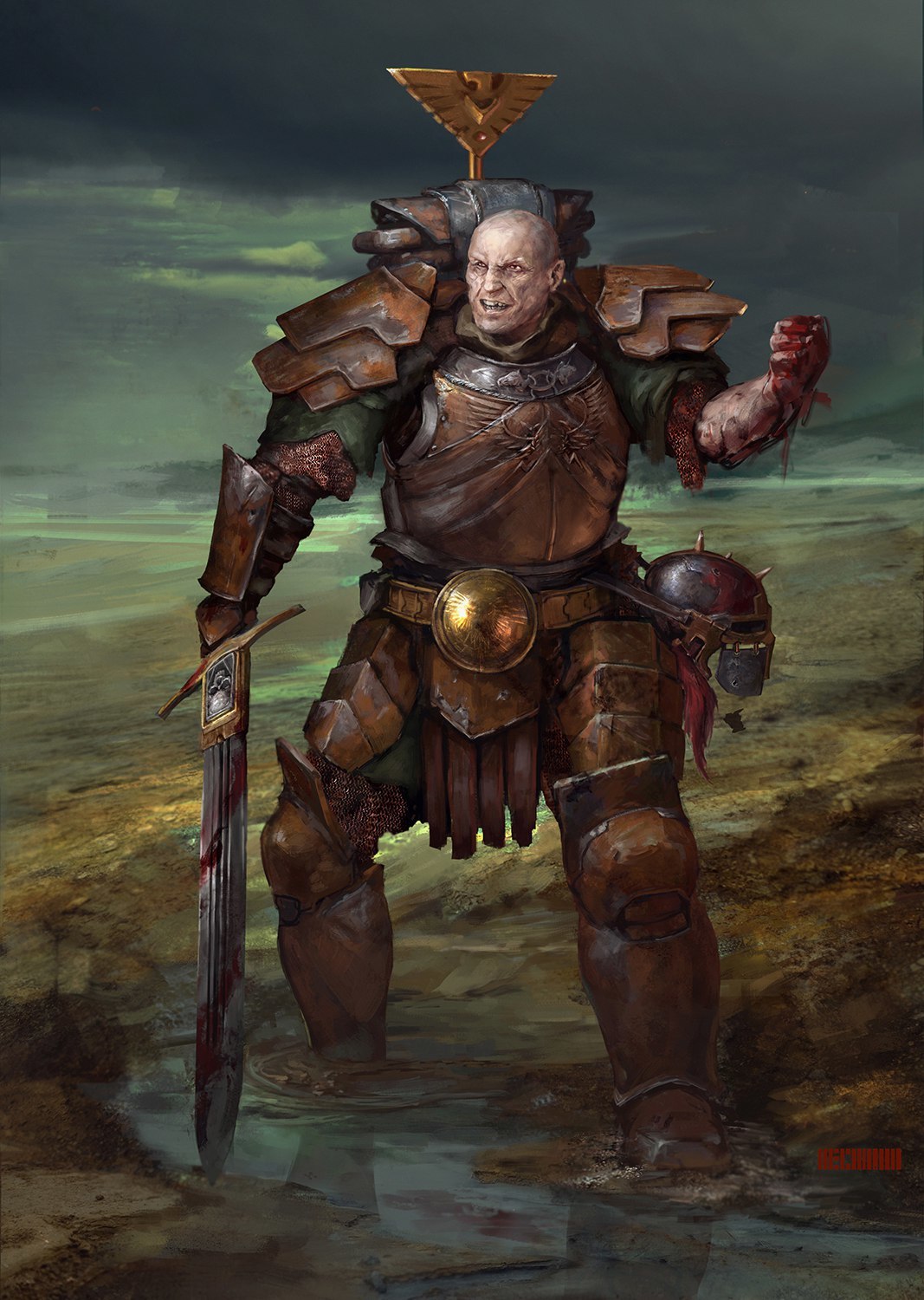 Thunder Warrior - Warhammer 40k, Thunder Warriors, Wh Art