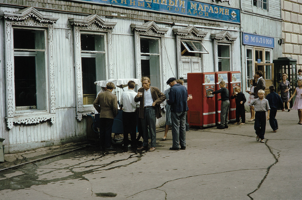 Фотографии 1959г. Советская торговля - Фотография, Советская торговля, Россия глазами иностранцев, Длиннопост, Торговля