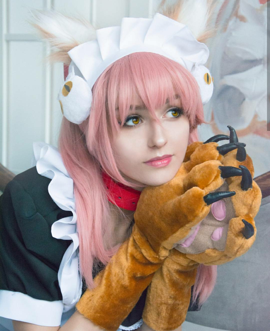 Girls and ears) - Girls, Cosplay, Tamamo no mae, , Longpost