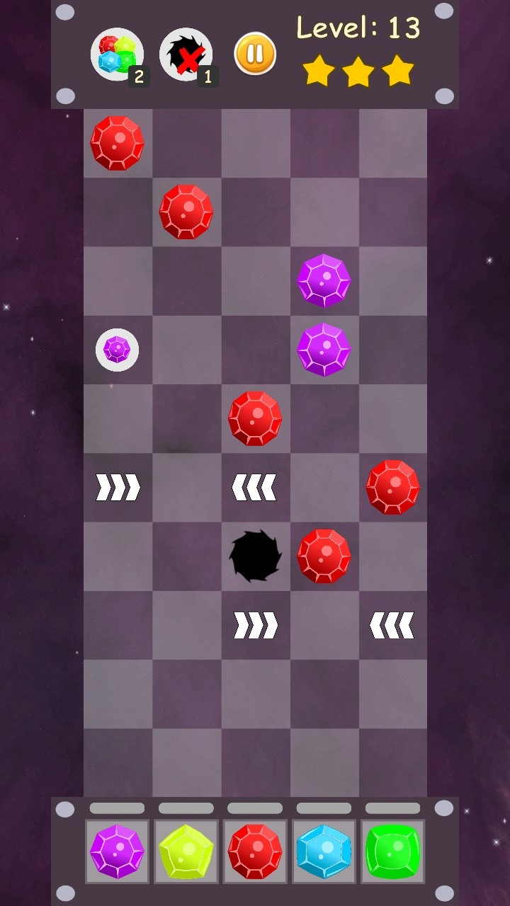 Shift of Stones is a rising puzzle game - My, Головоломка, Indie game, Diamond, Three in a row, Longpost